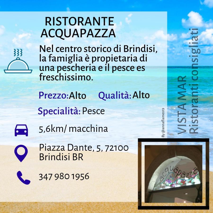 Apartmán Vista Mar Brindisi Exteriér fotografie